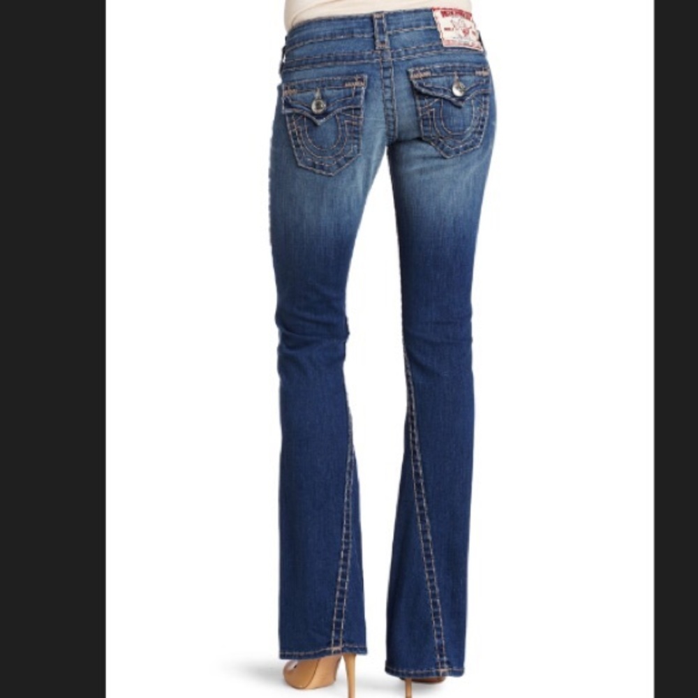 True Religion “Joey” Twisted Flare Jeans